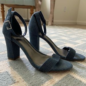 Worthington Ankle Strap Block Heels